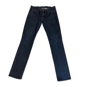 7 For All Mankind Men’s Dark Wash Jeans Size 32x31 Straight Fit